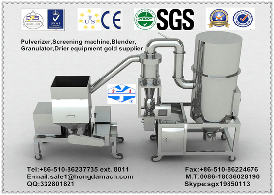 Stof-verzamelende Fijne Pulveriser-Machine voor Farmaceutisch, Chemisch Materiaal